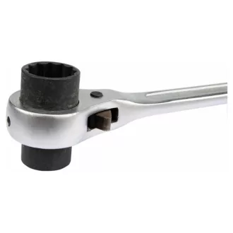 Cheie suport cu clichet YATO 19 x 22 mm / 315 mm CrV