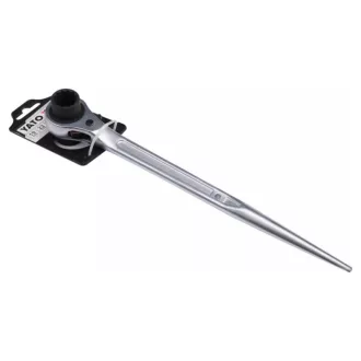 Cheie suport cu clichet YATO 19 x 22 mm / 315 mm CrV