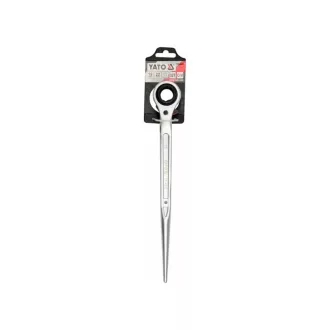 Cheie suport cu clichet YATO 19 x 22 mm / 315 mm CrV