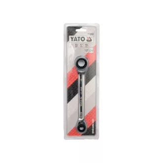 Cheie cu clichet YATO 10-13 mm x 17-19 mm / 200 mm 72T CrV