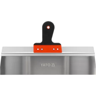 YATO Spatulă de perete 450 mm inox cu mâner moale
