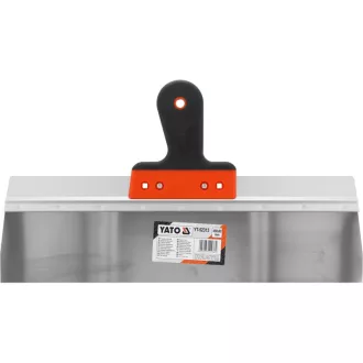 YATO Spatulă de perete 450 mm inox cu mâner moale
