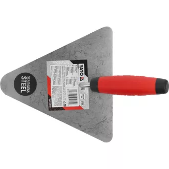 YATO Lingură de zidar 190 x 200 mm inox cu mâner moale