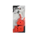 YATO Set de spatule pentru îndepărtarea rosturilor din silicon, 4 bucăți