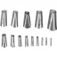 YATO Set de vârfuri pentru pistol de silicon 14 piese inox