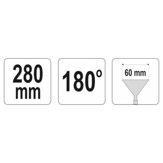 Clești YATO 280 x 60 mm 180°