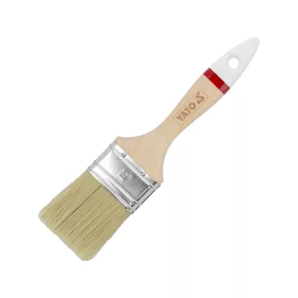 YATO Pensulă cu mâner de lemn 2" cu peri mixti