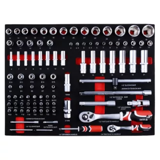 YATO Carucior de scule cu scule 211 piese
