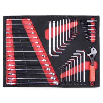 YATO Carucior de scule cu scule 211 piese