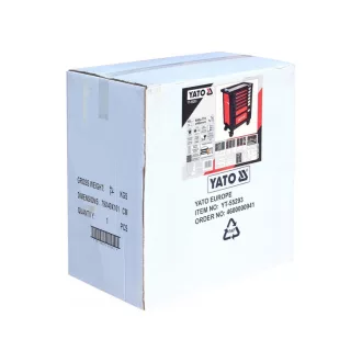 YATO Carucior de scule cu scule 165 piese