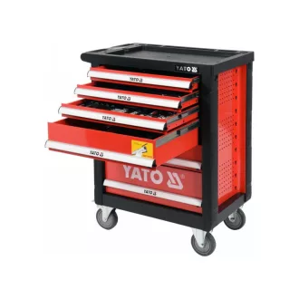 YATO Carucior de scule cu scule 185 piese