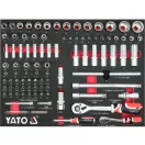 YATO Carucior de scule cu scule 157 piese