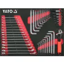 YATO Carucior de scule cu scule 157 piese