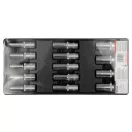 YATO Set chei tubulare lungă 14 bucăți 1/2" 8-21 mm (inserție sertar)