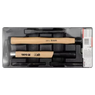   YATO Set ciocan și daltă 5 părți (inserție pentru sertar)
