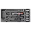 YATO Set chei tubulare 25 piese 1/4" 3,5-14 mm CrV (inserție sertar)