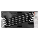 YATO Set chei stea îndoite 4 piese 21-32 mm (inserție sertar)