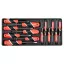 Set de șurubelnițe YATO 13 piese S2 (inserție sertar)