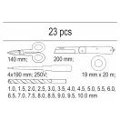 Set de scule YATO 23 de piese (inserție pentru sertar)