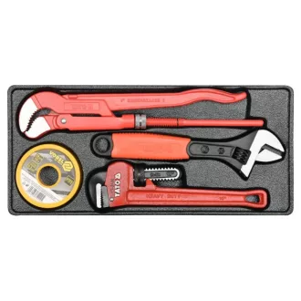   Set de scule pentru instalații sanitare YATO 4 părți (inserție pentru sertar)
