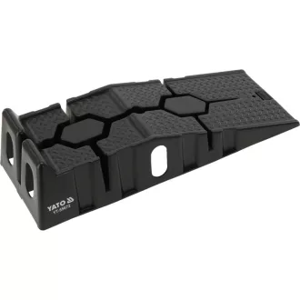 YATO Rampă de încărcare în 2 piese 900 mm neagră