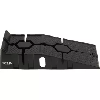 YATO Rampă de încărcare în 2 piese 900 mm neagră