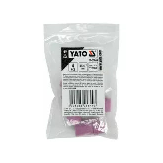 Set duze de sablare YATO 4 piese 4,5,6,7 mm