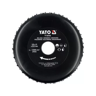 YATO Disc pentru râșniță 125 x 22,2 mm