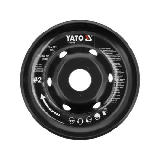 YATO Disc abraziv mediu #2 125 x 22,2 mm