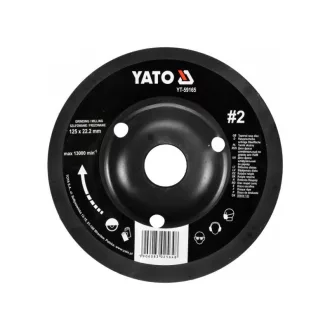 YATO Disc abraziv mediu #2 125 x 22,2 mm