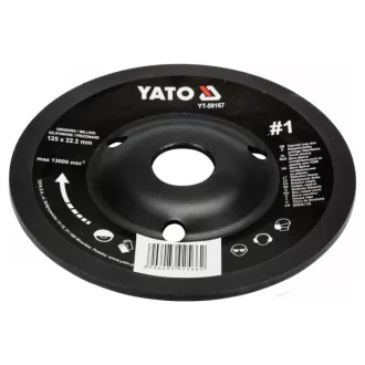 YATO Disc de șlefuit grosier #1 125 x 22,2 mm