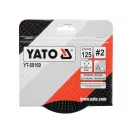 YATO Disc de raspa medie #2 125 x 22,2 mm