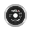 YATO Disc de tăiere diamantat 115 x 1,6 x 10 x 22,2 mm continuu