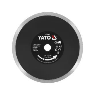   YATO Disc de tăiere cu diamant 230 x 2,2 x 10 x 22,2 mm continuu