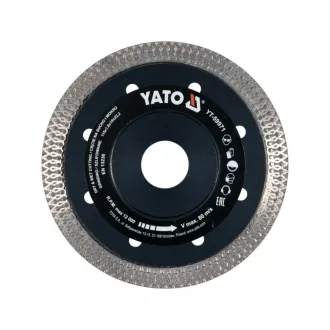   YATO Disc de tăiere cu diamant 115 x 1,6 x 10 x 22,2 mm continuu