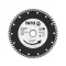 YATO Disc de tăiat diamantat 180 x 2,8 x 8,0 x 22,2 mm turbo