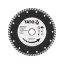YATO Disc de tăiat diamantat 180 x 2,8 x 8,0 x 22,2 mm turbo
