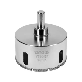   YATO Decupator circular diamantat de 68 mm, pentru utilizare umedă/uscata