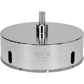   YATO Decupator diamantat 125 mm pentru utilizare umedă/uscată