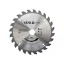 YATO Disc de tăiere pentru lemn 160 x 20 x 1,5 mm / 24T