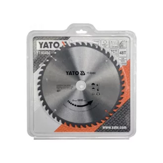 YATO Disc de tăiere pentru lemn 250 x 30 x 1,8 mm / 48T