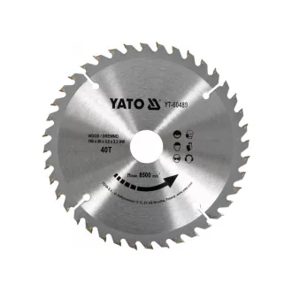YATO Disc de tăiat pentru lemn 190 x 30 x 3,2 mm / 40T