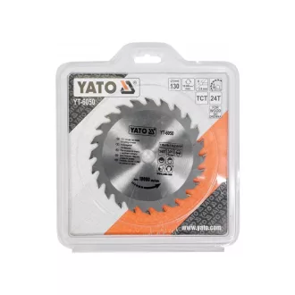 YATO Disc de tăiere pentru lemn 130 x 16 x 2,0 mm / 24T