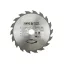 YATO Disc de tăiat pentru lemn 160 x 20 x 2,0 mm / 18T