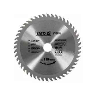 YATO Disc de tăiere pentru lemn 160 x 20 x 2,0 mm / 48T
