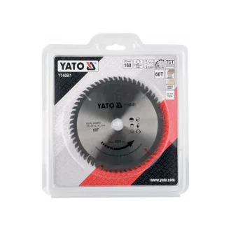 YATO Disc de tăiere pentru lemn 160 x 20 x 1,5 mm / 60T