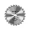 YATO Disc de tăiere pentru lemn 205 x 18 x 2,0 mm / 24T