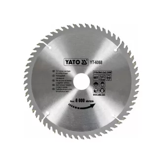 YATO Disc de tăiere pentru lemn 210 x 30 x 2,2 mm / 60T