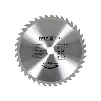 YATO Disc de tăiat pentru lemn 300 x 30 x 2,0 mm / 40T