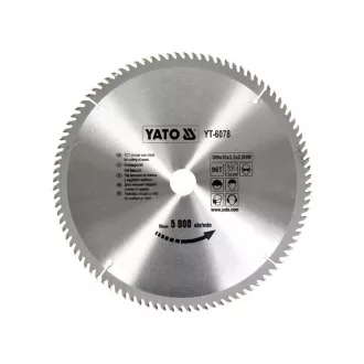 YATO Disc de tăiere pentru lemn 300 x 30 x 2,0 mm / 96T